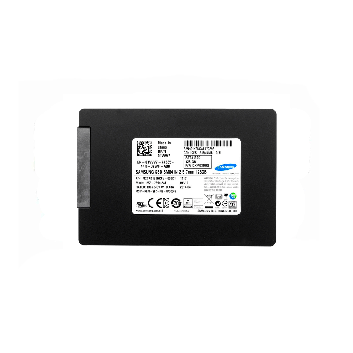 SAMSUNG MZ-7PD128E SSD 128GB 2.5" SATA 6GB/S - Imagen 2