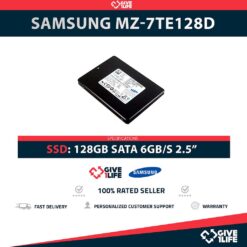 SAMSUNG MZ-7TE128D SSD 128GB 2.5" SATA 6GB/S