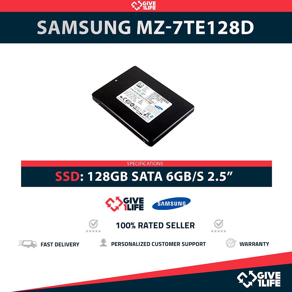 SAMSUNG MZ-7TE128D SSD 128GB 2.5" SATA 6GB/S