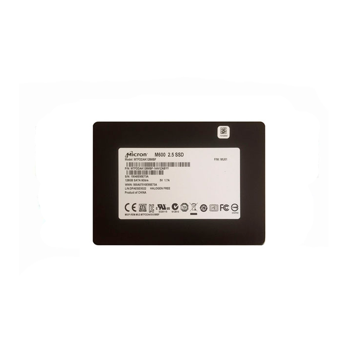 MICRON MTFDDAK128MBF SSD 128GB 2.5" SATA 6GB/S - Imagen 2