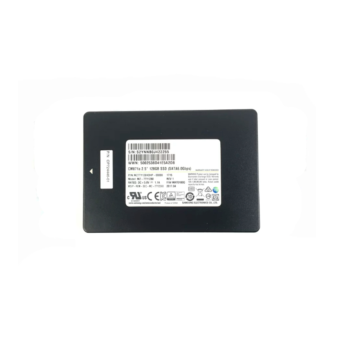 SAMSUNG MZ-7TY1280 SSD 128GB 2.5" SATA 6GB/S - Imagen 2