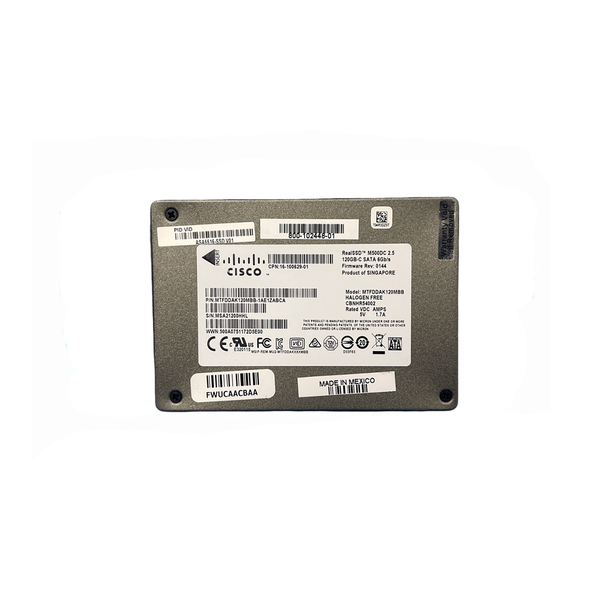 MICRON MTFDDAK120MBB SSD 120GB 2.5″ SATA 6GB/S - Imagen 2