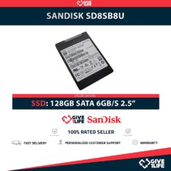 SANDISK SD8SB8U SSD 128GB 2.5″ SATA 6GB/S