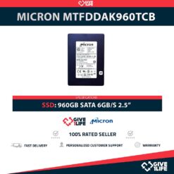 MICRON MTFDDAK960TCB SSD 960GB SATA 6GB/s