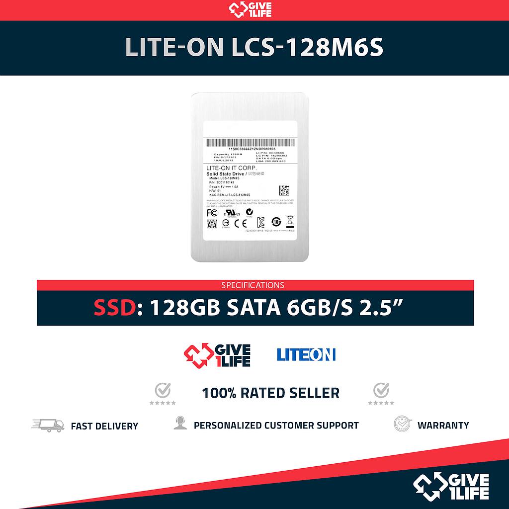 LITE-ON LCS-128M6S SSD 128GB 2.5" SATA 6GB/S
