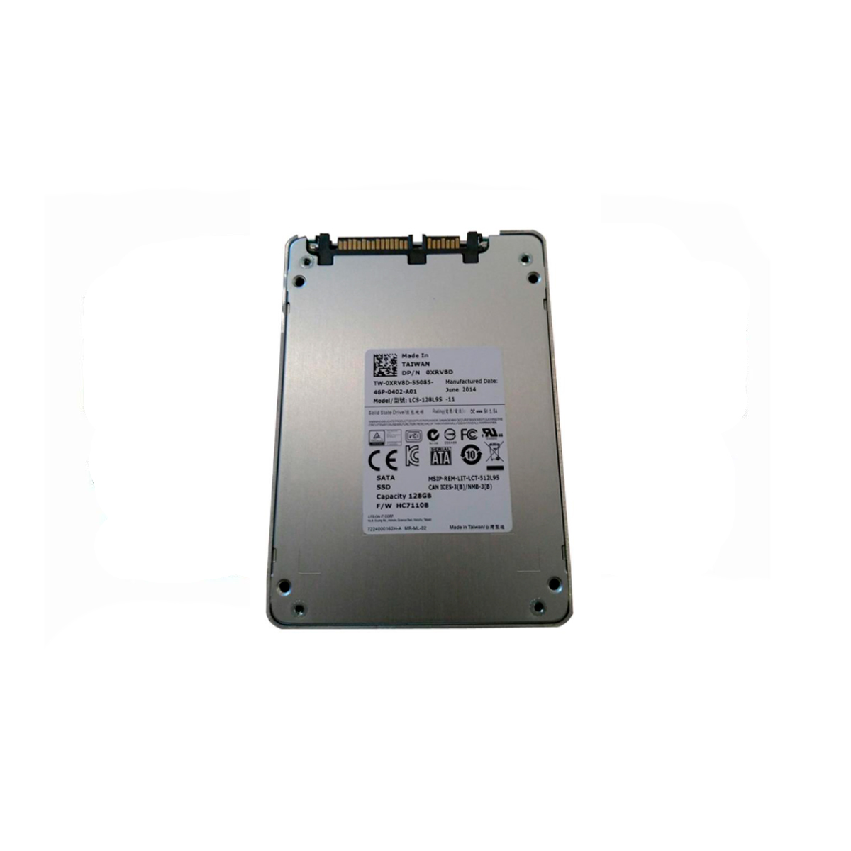 LITE-ON 0XRV8D SSD 128GB 2.5" SATA 6GB/S - Imagen 2