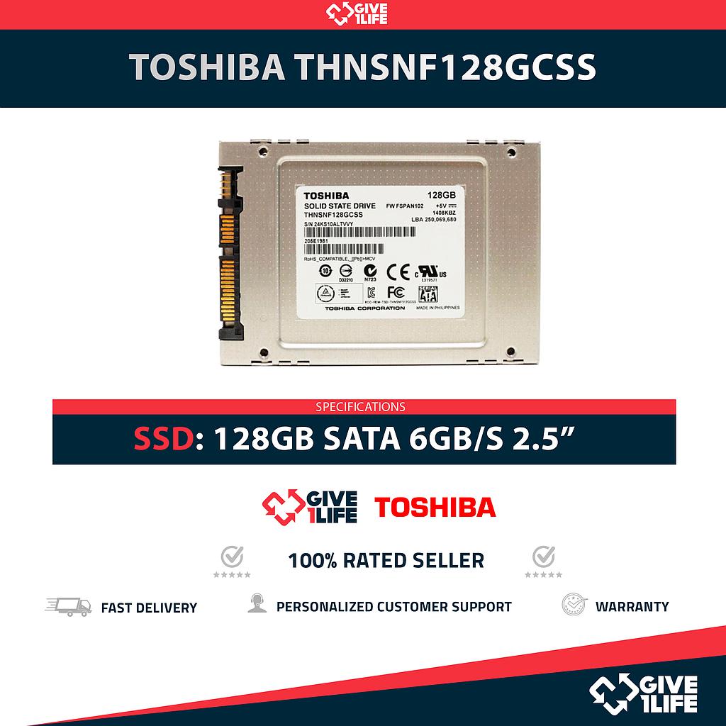 TOSHIBA THNSNF128GCSS SSD 128GB 2.5″ SATA 6GB/S