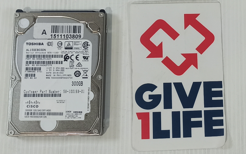 TOSHIBA AL15SEB030N 300GB HDD 2.5" SAS-3 12GB/S 10K 128MB CACHÉ - Imagen 3
