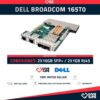 DELL BROADCOM 165T0 2X10GB SFP+ / 2X1GB RJ45 – TARJETA DE RED - SERVIDOR