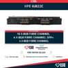 HPE AJ822C BROCADE 8/24 PORTS 8GB FC POWER PACK SAN SWITCH