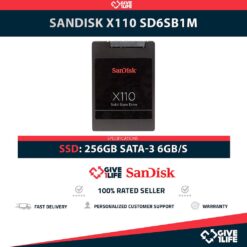 SANDISK X110 SD6SB1M SSD 256GB 2.5″ SATA 6GB/S