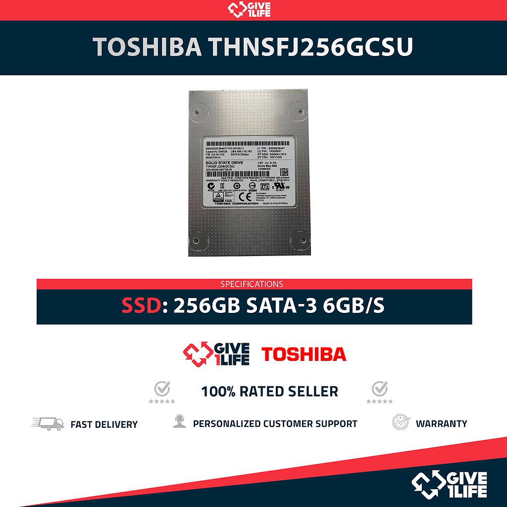 TOSHIBA THNSFJ256GCSU SSD 256GB 2.5″ SATA 6GB/S