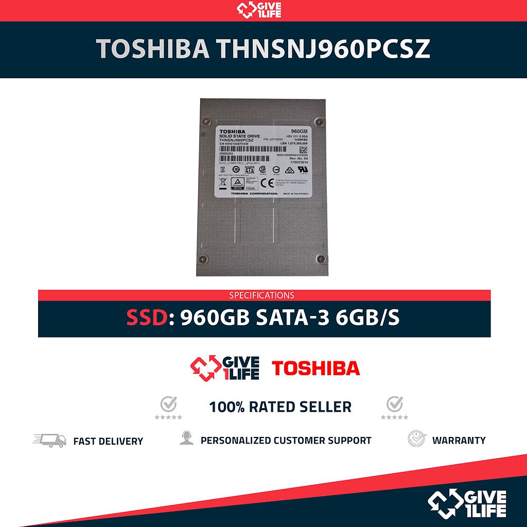TOSHIBA THNSNJ960PCSZ SSD 960GB 2.5″ SATA 6GB/S