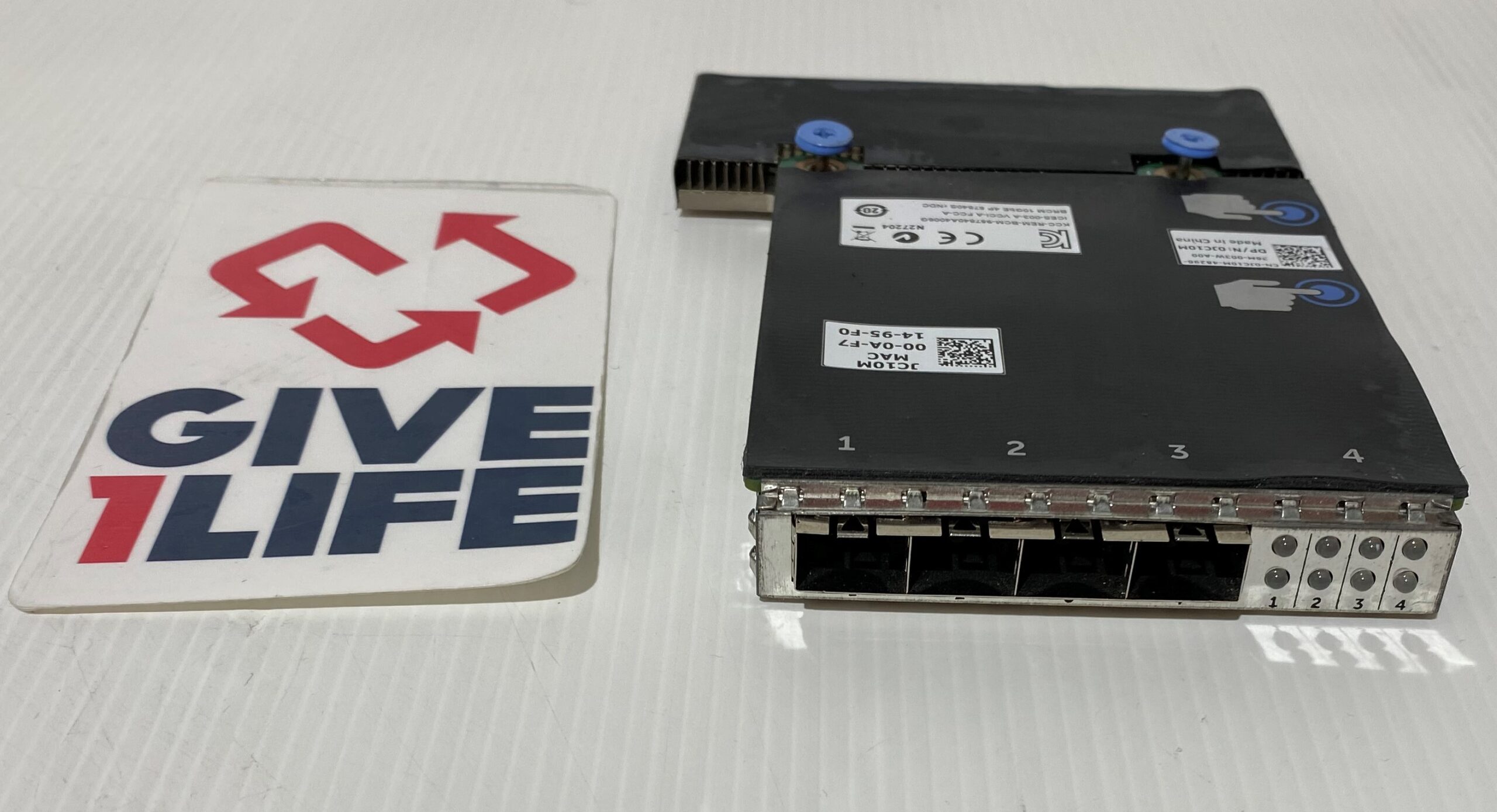 DELL BROADCOM 57840S - JC10M - 4 PUERTOS 10GB SFP+ TARJETA DE RED - Imagen 4