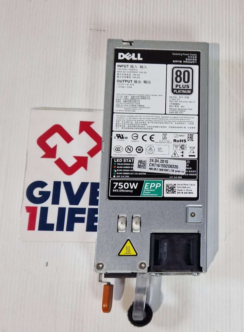 DELL 750W 80 PLUS FUENTE DE ALIMENTACION PARA SERIE 30 / SERIE 40 - Imagen 2