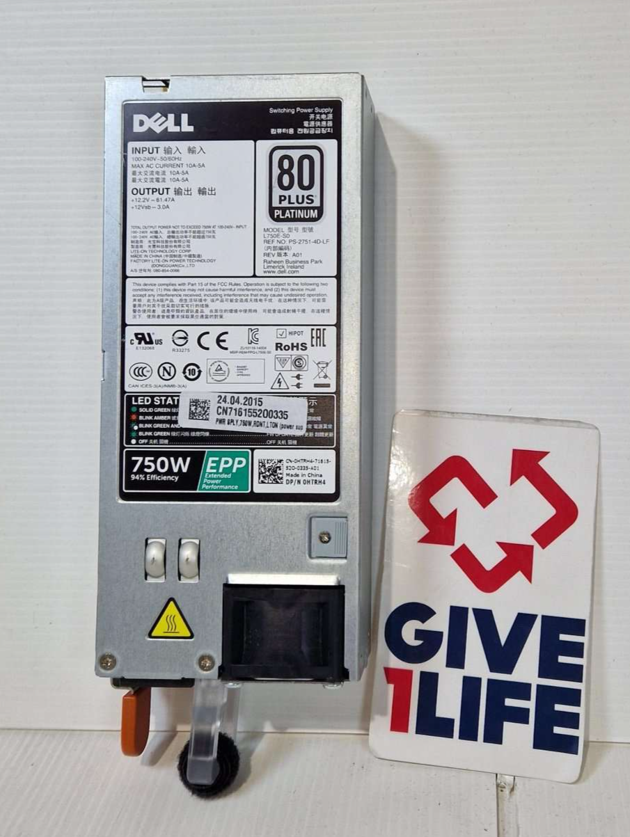 DELL 750W 80 PLUS FUENTE DE ALIMENTACION PARA SERIE 30 / SERIE 40 - Imagen 5