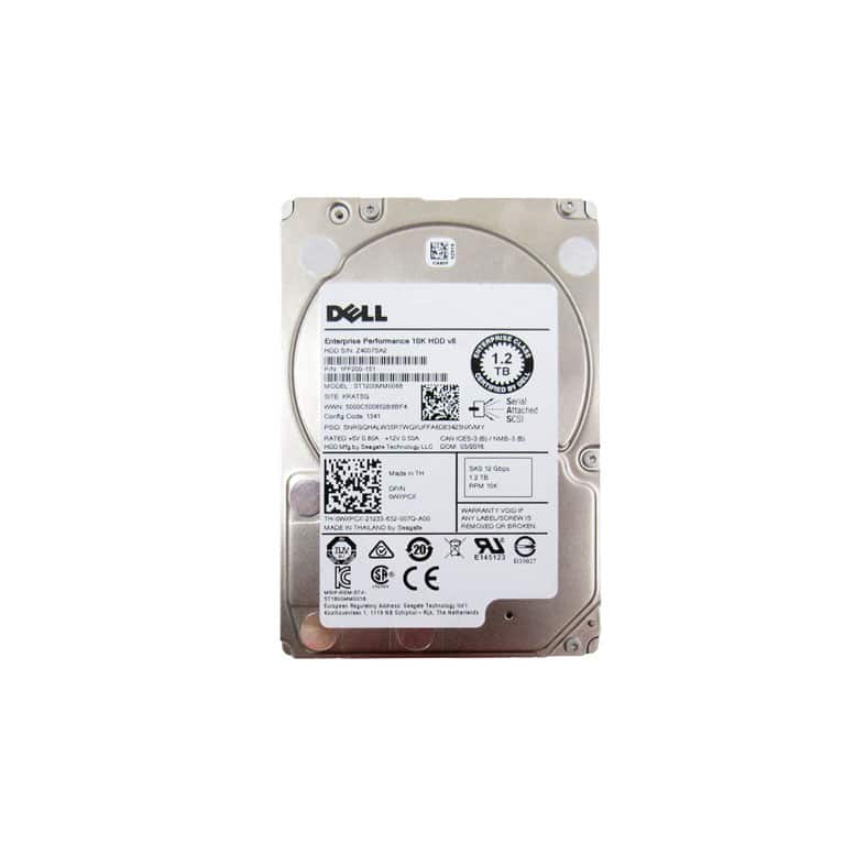 DELL 036RH9 1.2TB HDD 2,5" SAS-2 6GB/S 10K 128MB - Imagen 2