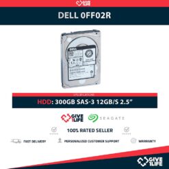 DELL 0FF02R 300GB HDD 2.5" SAS-3 12GB/S 10K 32MB
