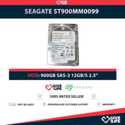 SEAGATE ST900MM0099 900GB HDD 2.5" SAS-3 12GB/S 128MB CACHE