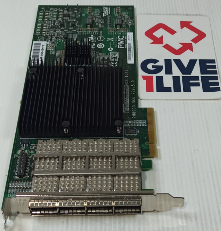 NETAPP CONTROLADOR PMC-SIERRA PM8003 v5 SAS 4 PUERTOS QSFP 3/6GB - 111-00341+F2 - Imagen 5