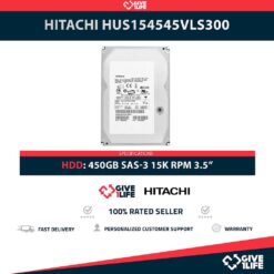 HITACHI HUS154545VLS300 450GB HDD 3.5" SAS-3 12GB/S 15K RPM 16MB CACHÉ