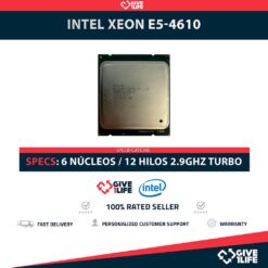 Intel Xeon E5-4610 6 Núcleos 12 Hilos 2.90GHz Turbo Speed