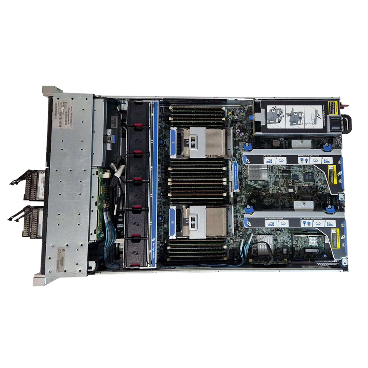 Servidor Rack HP DL380P G8 8SFF 2x E5-2630 V1 + 96GB RAM +P420 + 2 PSU + 4x 600GB - Imagen 5