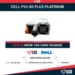 DELL 495W 80 PLUS FUENTE DE ALIMENTACION PARA SERIE 20