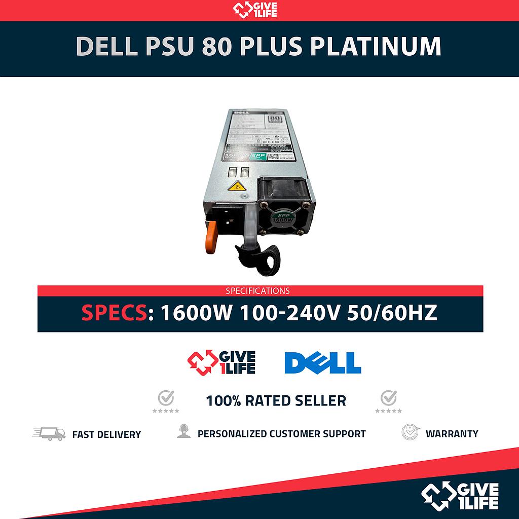 DELL 1600W 80 PLUS FUENTE DE ALIMENTACION PARA SERIE 40