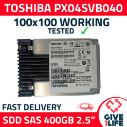 TOSHIBA PX04SVB040 400GB SSD 2.5" SAS-3 12GB/S - SERVIDORES HP / DELL / IBM