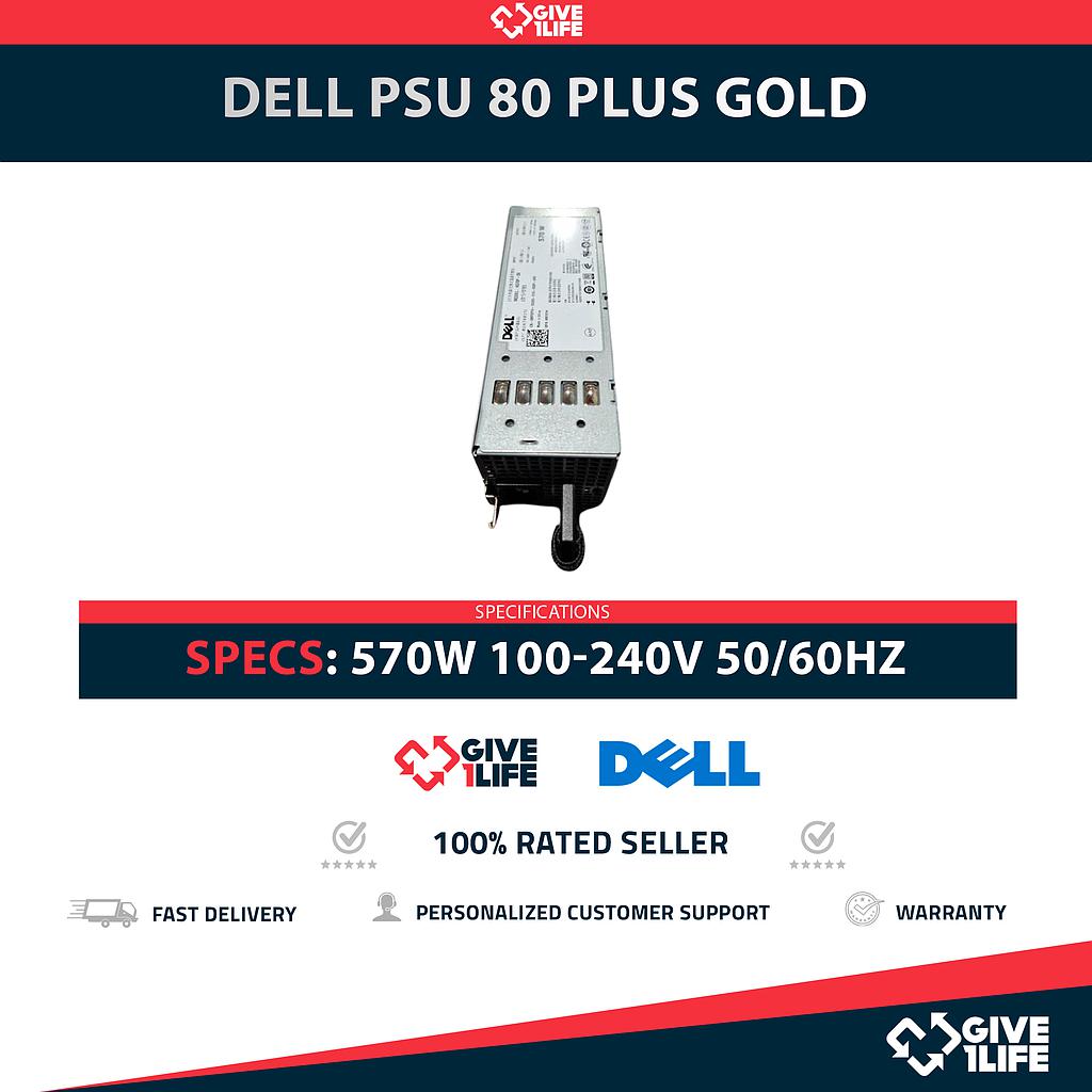 DELL 570W 80 PLUS FUENTE DE ALIMENTACION PARA R710, T610