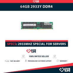 64GB 4DRx4 PC4-2933Y DDR4 RAM REGISTRADA - ESPECIAL SERVIDOR