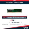 8GB 1Rx8 PC4-2400T UDIMM DDR4 RAM