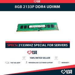 8GB 2Rx8 PC4-2133P UDIMM DDR4 RAM