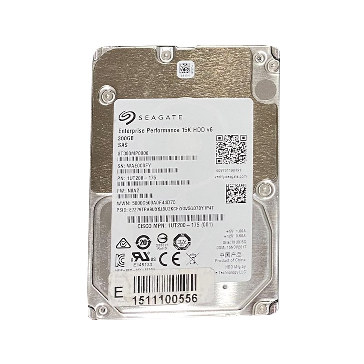 SEAGATE ST300MP0006 300GB HDD 2.5" SAS-3 12GB/S 15K 256MB - Imagen 2