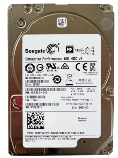 SEAGATE ST1800MM0018 SAS 2.5" 1.8TB 10K RPM SAS3 12GB/S 128MB CACHE - SERVIDORES - Imagen 2