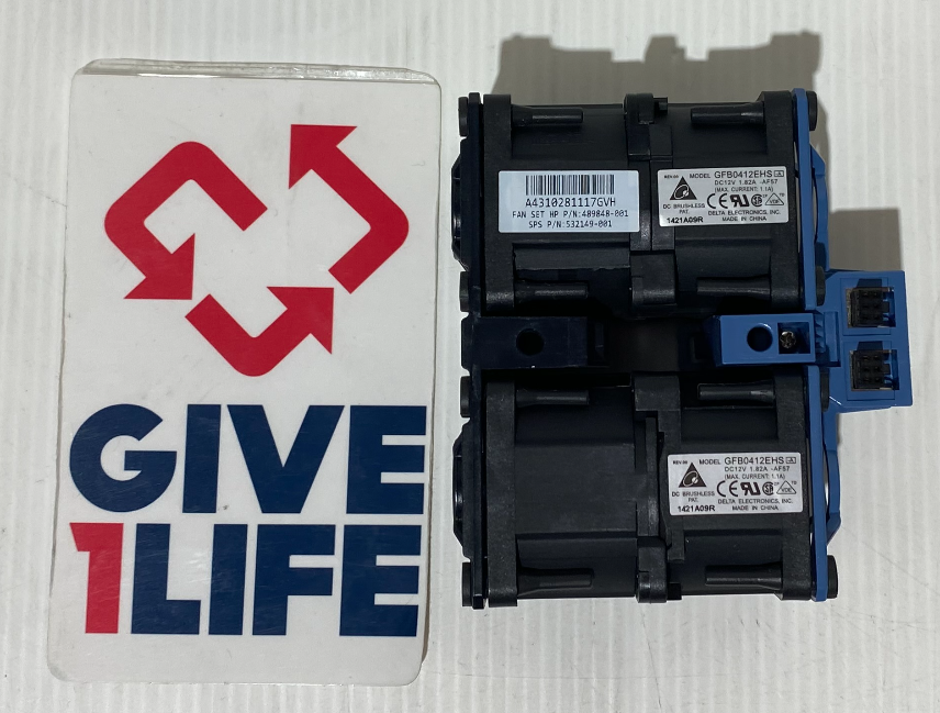 HP SET VENTILADORES PARA DL360 G6/G7 PN:489848-001/532149-001 - Imagen 3