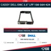 CADDY DELL EMC 3.5" LFF 100-564-424 COMPATIBLE CON VRA60, VNX5200, VNX5400, VNX5600, VNX5800, VNX7600, VNX8000 + TORNILLOS