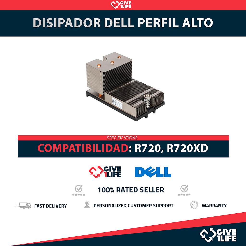 Disipador / Heatsink Perfil Alto para DELL PowerEdge R720/ R720XD