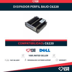 Disipador / Heatsink Perfil Bajo para Dell C6220 PN:0NGDCM