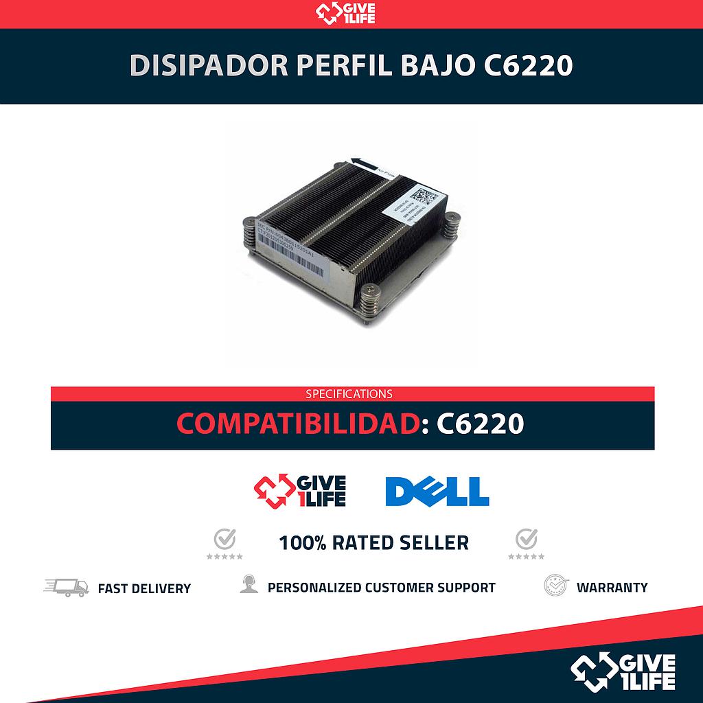 Disipador / Heatsink Perfil Bajo para Dell C6220 PN:0NGDCM