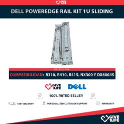 DELL POWEREDGE RAIL KIT 1U SLIDING R310, R410, R415, NX300 y DX6004S PN: YT0VD