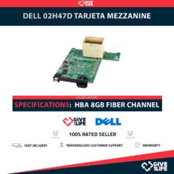DELL 02H47D TARJETA MEZZANINE DOBLE PUERTO HBA 8GB FIBER CHANNEL