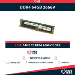 64GB 2S2Rx4 PC4-2666V DDR4 RAM REGISTRADA - ESPECIAL SERVIDOR