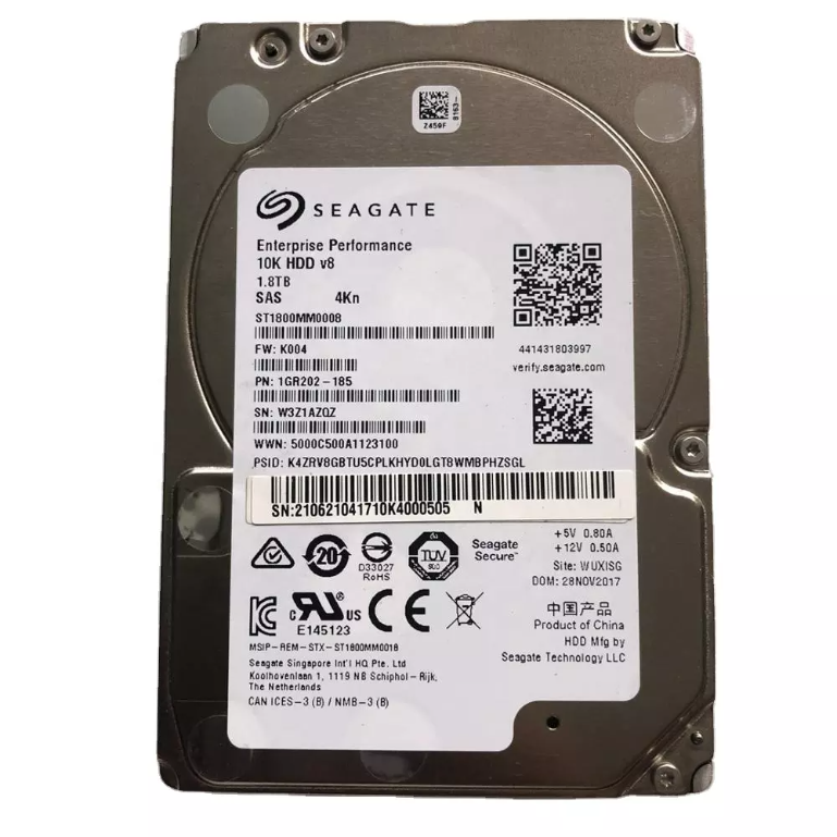 SEAGATE ST1800MM0008 4KN 1.8TB HDD 2,5" SAS-3 12GB/S 10K CACHE 128MB - SERVIDORES - Imagen 7