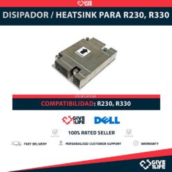 Disipador / Heatsink para R230, R330 PN: 0RJHXF
