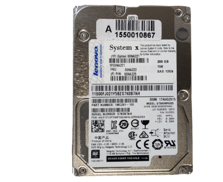 SEAGATE ST300MP0035 300GB HDD 2.5 SAS-3 12GB/S 15K CACHE 128MB - SERVIDORES - Imagen 2