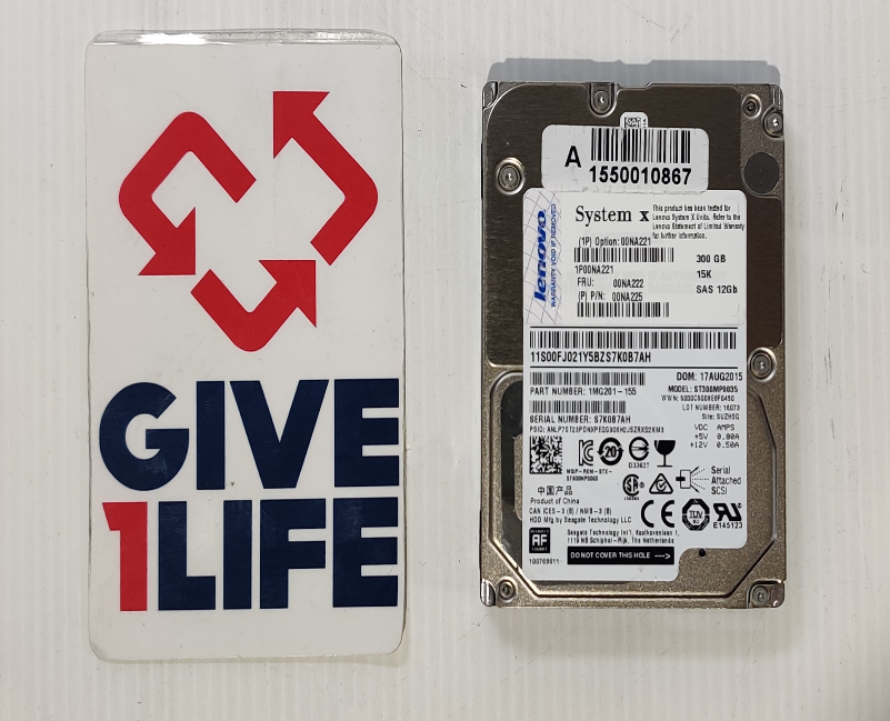 SEAGATE ST300MP0035 300GB HDD 2.5 SAS-3 12GB/S 15K CACHE 128MB - SERVIDORES - Imagen 3