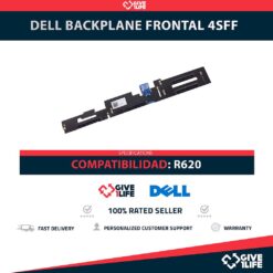 DELL 0PMHHG Backplane Frontal 4SFF 4 Bahías de 2.5" para R620 4SFF