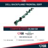 HP 664930-001 Backplane Frontal 5SFF 5 Bahías de 2.5" para DL560 G8